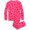 Organic PJ Set In Gumball XOs, Gumball XO Hearts - Pajamas - 1 - thumbnail