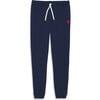 Grown-Ups Embroidered Heart Jogger, Navy - Pants - 1 - thumbnail