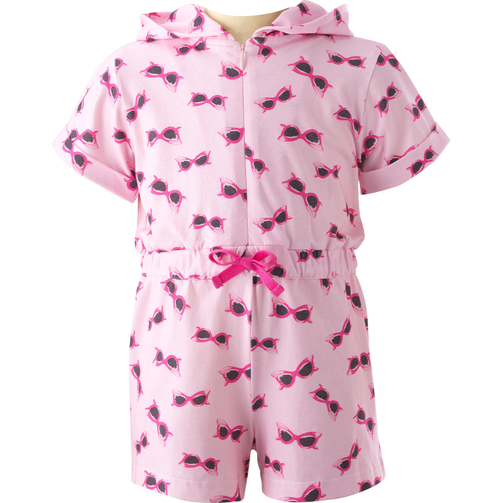 Sunglasses Playsuit, Pink - One Pieces - 1
