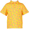 Pineapple Polo Shirt, Orange - Polo Shirts - 1 - thumbnail