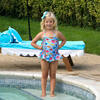 Tropical Fish Ruched Swimsuit, Multi - One Pieces - 2