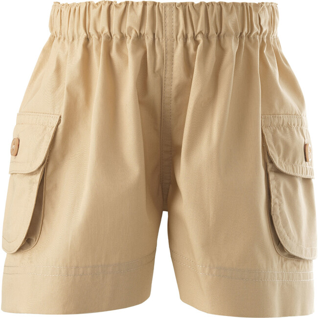 Pocket Shorts, Tan