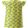 Coconut Ruffle Top, Yellow - Shirts - 2