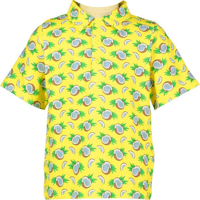 Coconut Polo Shirt, Yellow