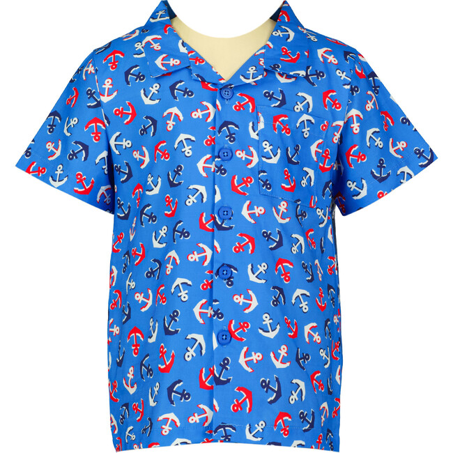 Anchor Shirt, Blue