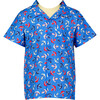 Anchor Shirt, Blue - Shirts - 1 - thumbnail