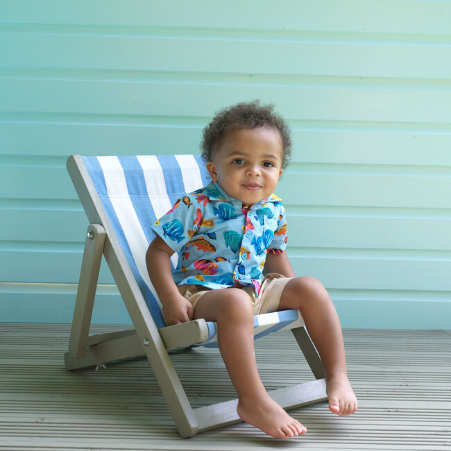 Baby Tropical Fish Shirt, Multi - Shirts - 2