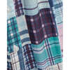 Women's Elasticated Waistband Maxi Skirt, Plaid - Skirts - 3