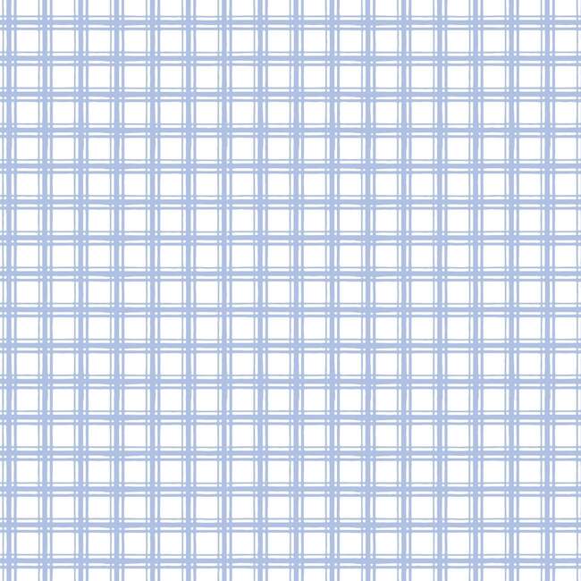 Palmer Boys' Bubble, Light Blue Box Plaid - Onesies - 2