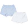 James Boys' Underwear Set, Light Blue Box Plaid/White - Underwear - 1 - thumbnail