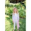 Alden Girls' Pajama Pant Set, Bunny Hop Pink - Pajamas - 3