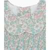 Catalina Baby Girl Smock Set, Aqua - Mixed Apparel Set - 2