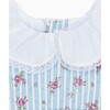 Marina Baby Girl Romper, Blue - Rompers - 2