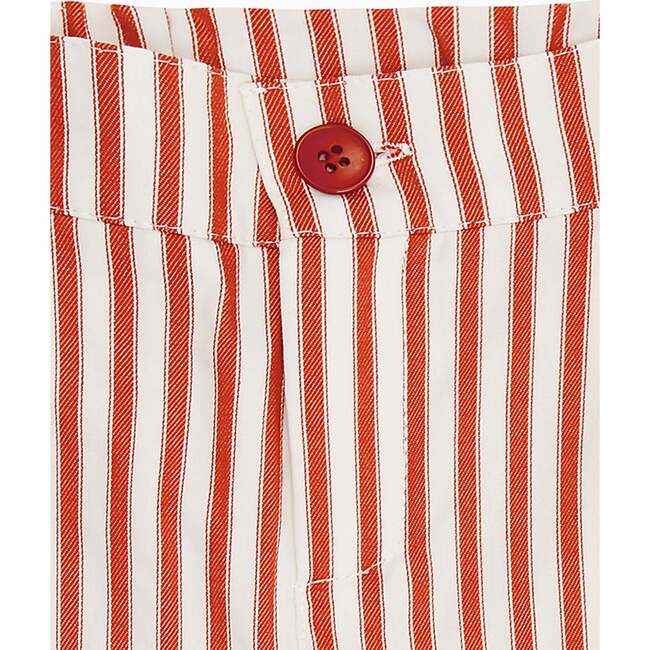 Romo Cotton Shorts, Red - Shorts - 2