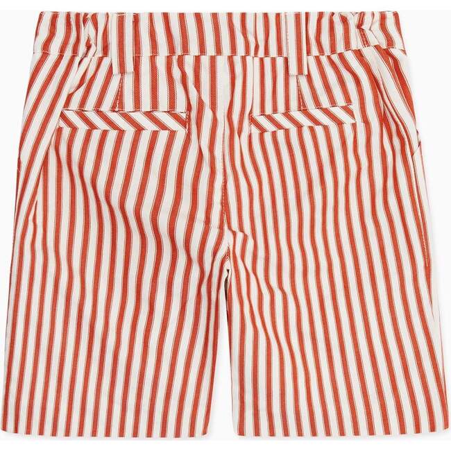 Romo Cotton Shorts, Red - Shorts - 3