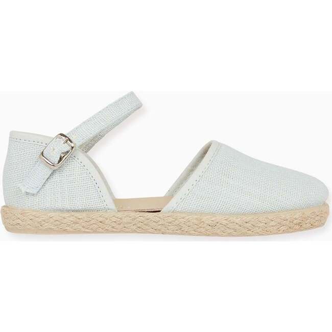 Olivia Canvas Espadrille, Pale Blue - Espadrilles - 3