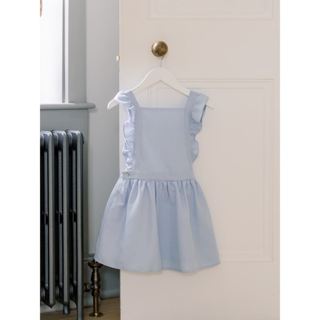 Hebe Linen Mix Skirt, Light Blue - Skirts - 2