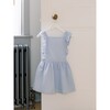 Hebe Linen Mix Skirt, Light Blue - Skirts - 2
