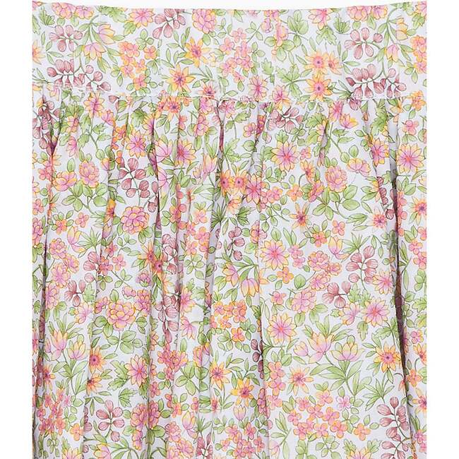 Ninah Cotton Skirt, Pink - Skirts - 2