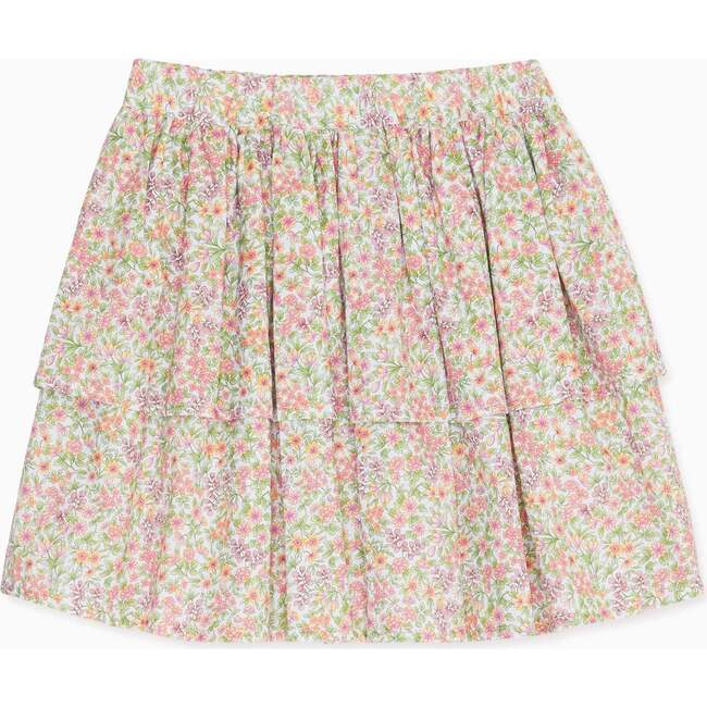 Ninah Cotton Skirt, Pink - Skirts - 3