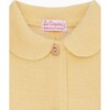 Henrietta Wool Coat, Lemon - Wool Coats - 2