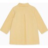 Henrietta Wool Coat, Lemon - Wool Coats - 3