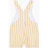 Ringo Linen Mix Baby Dungarees, Yellow - Overalls - 3