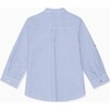 Jazmin Linen Mix Linen Mix Shirt, Light Blue - Shirts - 3