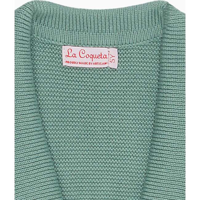 Selvas Cotton Knit Cardigan, Sage - Cardigans - 3