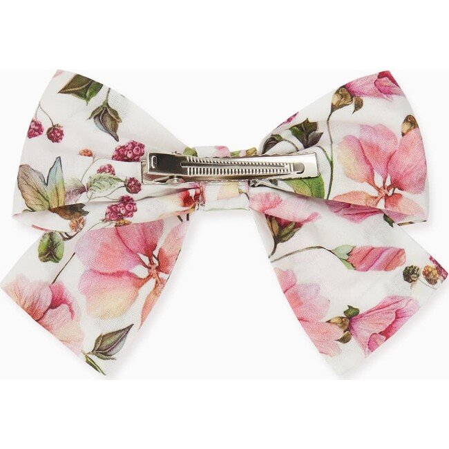 Large Bow Clip, Pink - Hair Accessories - 3