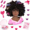 Charlene Super Model Styling Head - African American Doll Head, w/ Accessories - Dolls - 1 - thumbnail