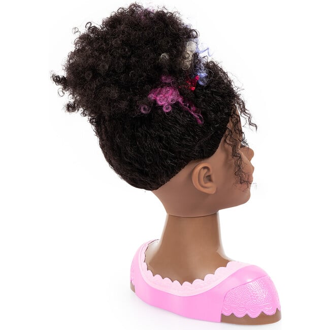 Charlene Super Model Styling Head - African American Doll Head, w/ Accessories - Dolls - 5