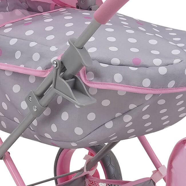 Cotton Candy Pink: Doll Deluxe Pram Doll Accessory - Doll Accessories - 3