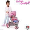 Cotton Candy Pink Doll Jogger Stroller - Fits Dolls Up to 24" - Doll Accessories - 2