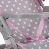 Cotton Candy Pink Doll Jogger Stroller - Fits Dolls Up to 24" - Doll Accessories - 3