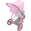 Cotton Candy Pink Doll Jogger Stroller - Fits Dolls Up to 24" - Doll Accessories - 5