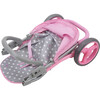 Cotton Candy Pink Doll Jogger Stroller - Fits Dolls Up to 24" - Doll Accessories - 7