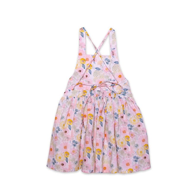 Tie Back Dress, Blooming - Dresses - 2