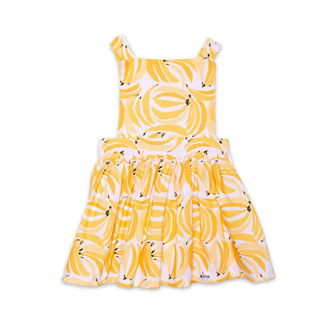 Pinafore Dress, Bananas