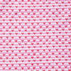 Sailor Hearts Round Baby Bib, Pink - Bibs - 2