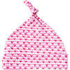 Sailor Hearts Baby Hat, Pink - Hats - 1 - thumbnail