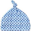 Sailor Hearts Baby Hat, Blue - Hats - 1 - thumbnail