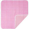 Sailor Hearts Baby Blanket, Pink - Blankets - 1 - thumbnail