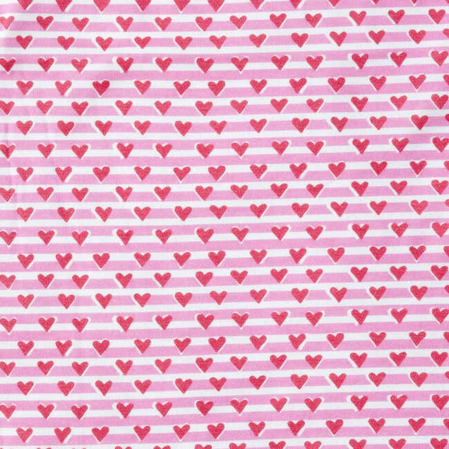 Sailor Hearts Baby Blanket, Pink - Blankets - 2