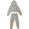 Wonder Woman™ Grey Sequin Set - Mixed Apparel Set - 2