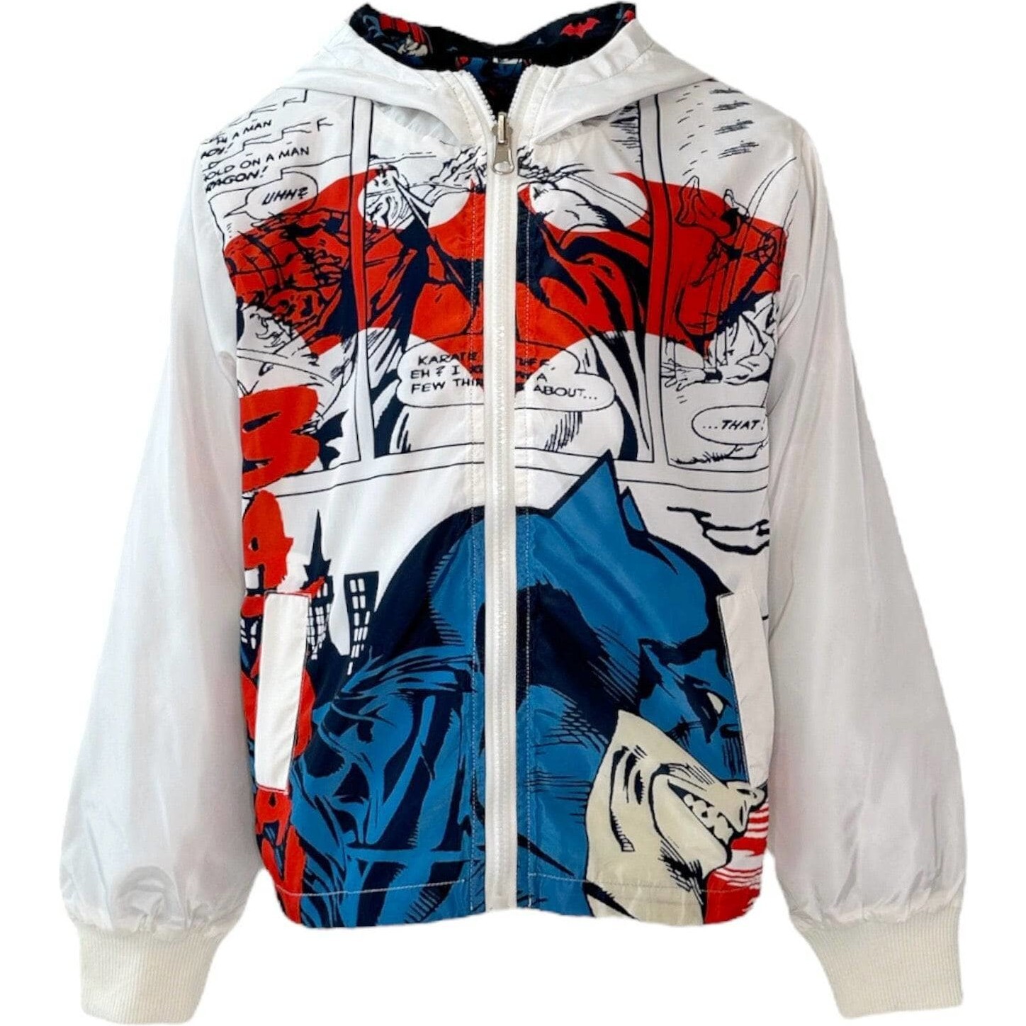 Batman™ Comic Windbreaker, White - Jackets - 1
