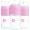 9 oz Anti-Colic Formula Making Baby Bottle, Pink (Pack Of 3) - Bottles - 1 - thumbnail