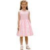 Venus Smocked Dress, Pink - Dresses - 1 - thumbnail