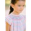 Salome Vichy Bishop Dress, Pink - Dresses - 5