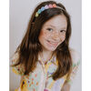 Candy Hearts Pastel Pearlized Headband, Clear & Multicolors - Headbands - 2